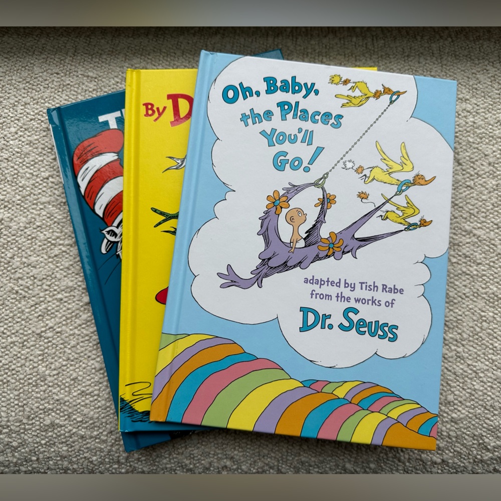 NEW - Set of 3 - Dr. Seuss Books - Brand New Condition